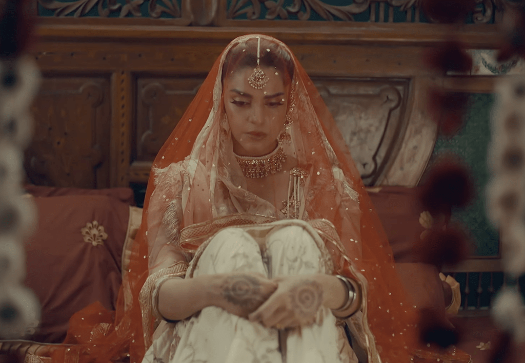 90s bridal fashion with&nbsp;Kafeel